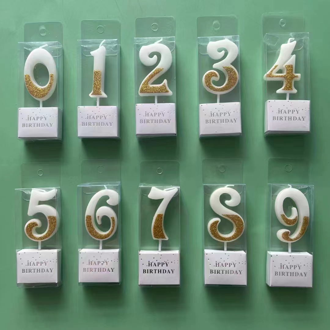 异形数字pvc盒 
（半印粉 小白盒）
（金色）