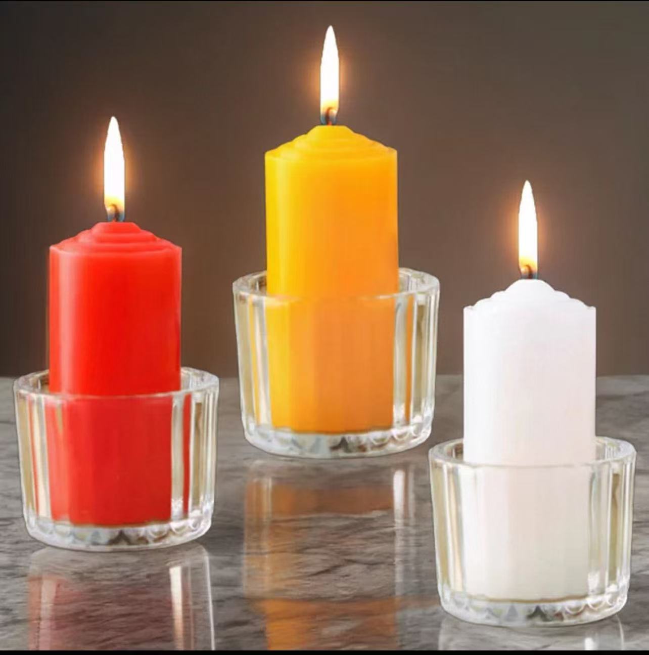 Red Household Candles