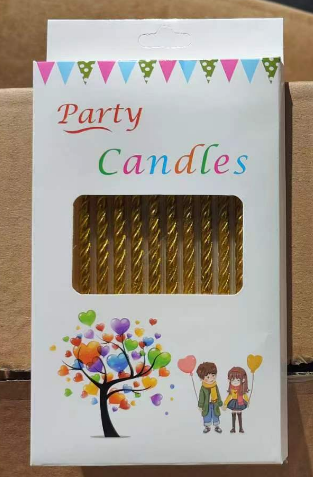 镀漆大开窗12支螺纹盒装(白盒）（土豪金）288个（4中盒X72个）