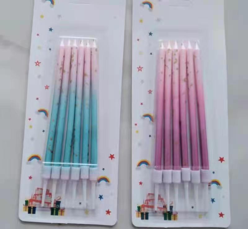 （白卡） 6支水晶 全色漆（粉白+紫粉）+金点 576卡