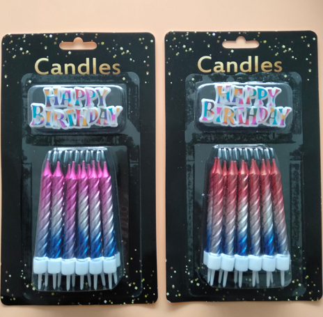 镀漆吸卡12支水晶蜡3色 喷漆加塑料插件 144卡（3色喷漆）