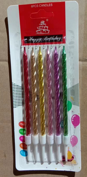 镀漆(吸卡)6支螺纹(六彩)576卡