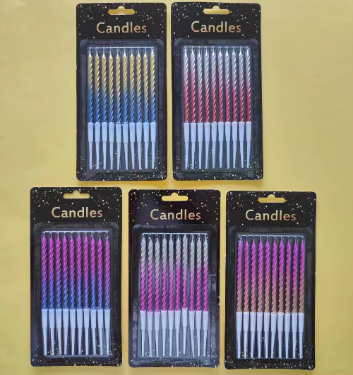 镀漆（金属漆）黑卡10支水晶（土豪金+宝石蓝）360卡