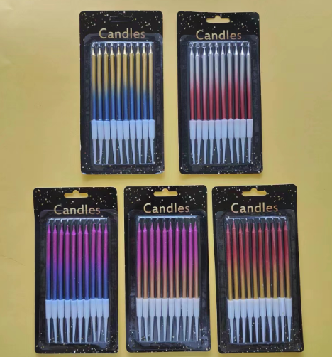 镀漆（金属漆）黑卡10支水晶（土豪金+宝石蓝）360卡