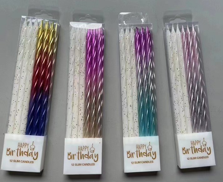 镀漆（金属漆）12支螺纹+粘“银”亮片（白色粘亮片6支+渐变（土豪金+玫瑰红+宝石蓝）6支）400个