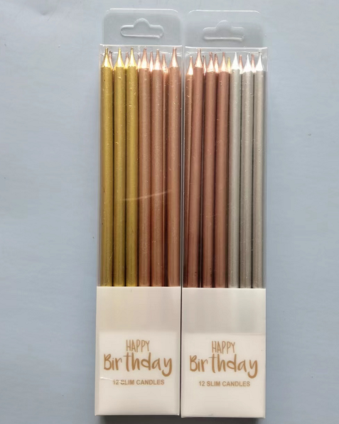 镀漆（金属漆）12支水晶（6金色+6香槟）400pvc