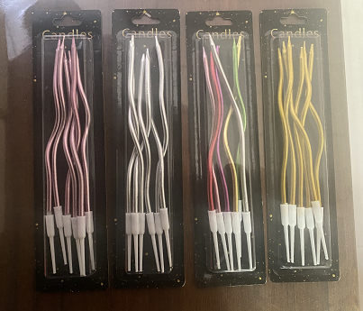 镀漆6支吸卡曲线水晶蜡720卡(土豪金）